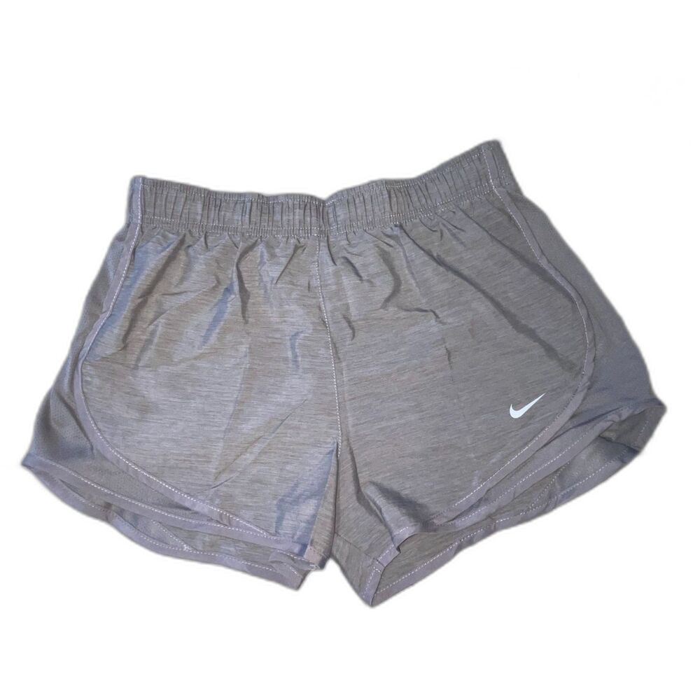 NWT Nike Dri-FIT Cute Women's Running Shorts, Gray Size S Mesh, Athleisure
